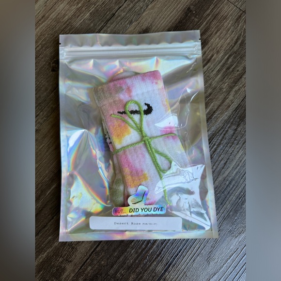 Nike Other - NWT But did you dye, tie dye Nike socks